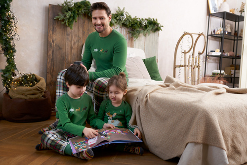 Seward Pijama pentru copii Italian Fashion - imprimeu verde