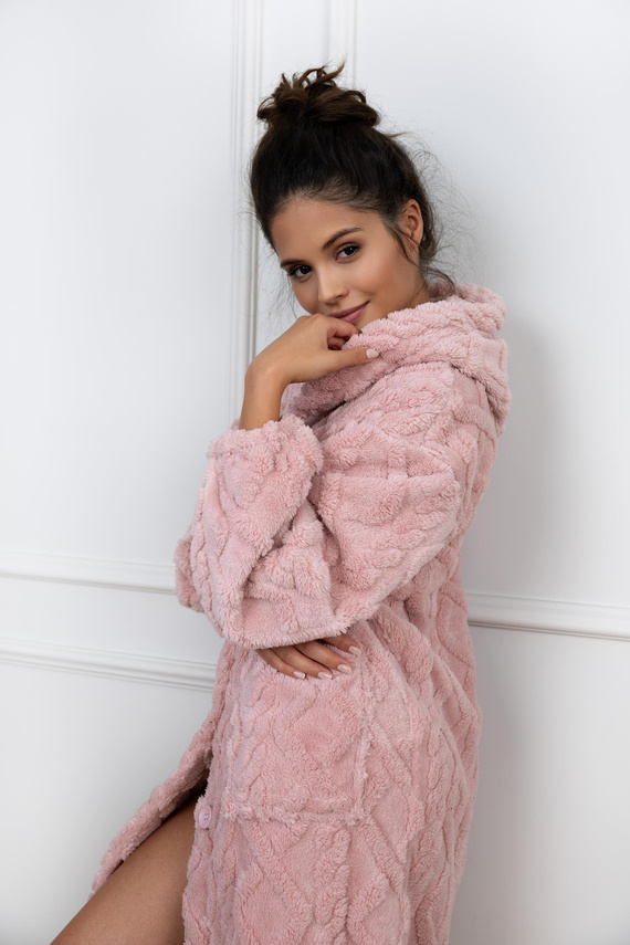 Halat de baie Bethany Sensis pentru femei - Roz deschis