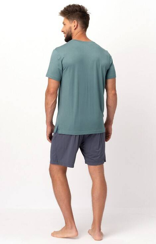 Pijamale pentru bărbați MNS 750 Bamboo Key - măsline