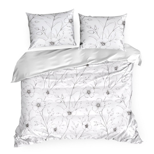 Eurofirany SPRING 64 lenjerie pat 100% bumbac satinat Oeko-Tex