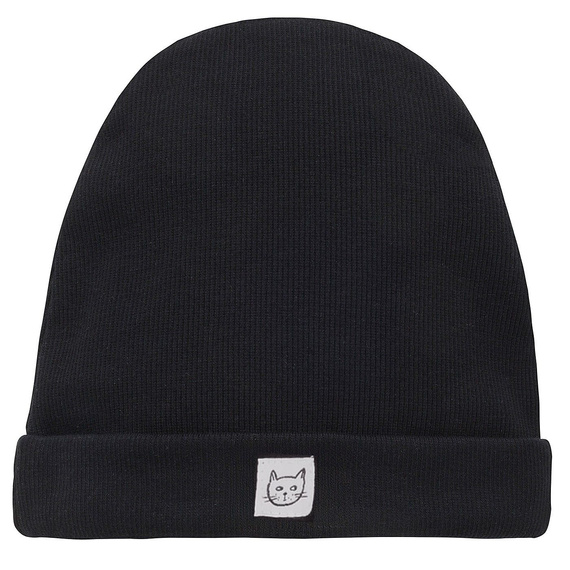 Tres Bien Pălărie cu nervuri pentru copii Pinocchio - neagră