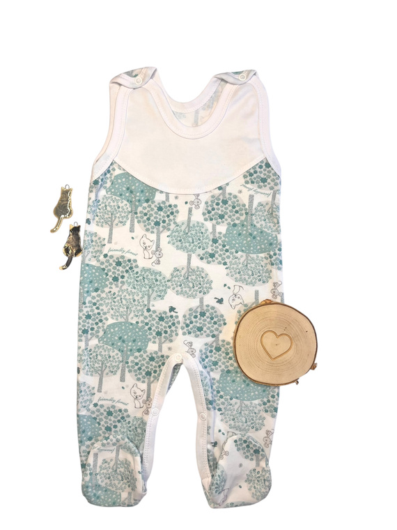 Salopete pentru fete Mamatti SC15130 – 100% bumbac | OEKO-TEX | Calitate poloneză