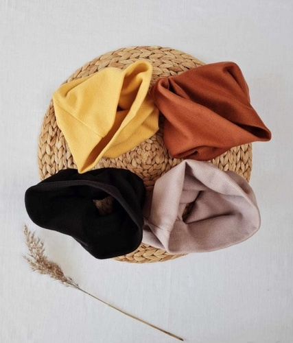 27K Esarfa pentru copii "Teddy" Nicol - neagra