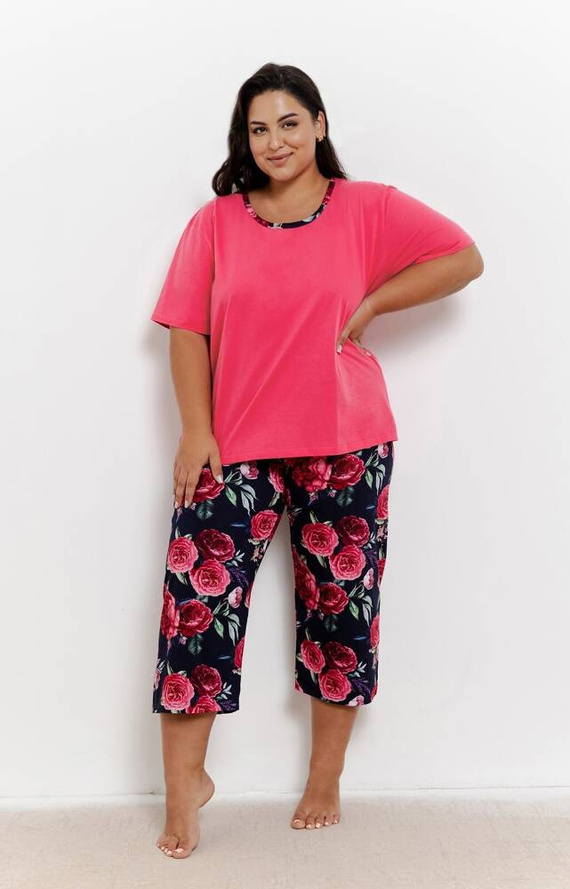 3359 Pijama femei Claire Taro - fucsia