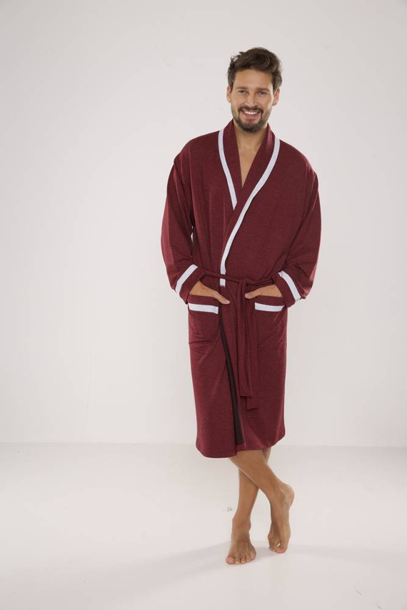 564 Halat Bruno pentru bărbați De Lafense - maro