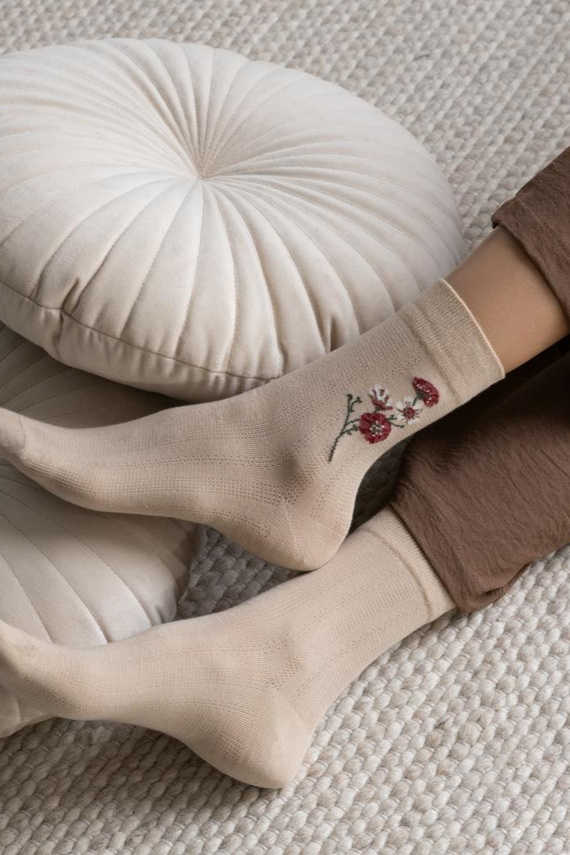 Șosete damă Steven Planeta Ziemia art.017 beige 042 – bumbac, modele, confort zilnic