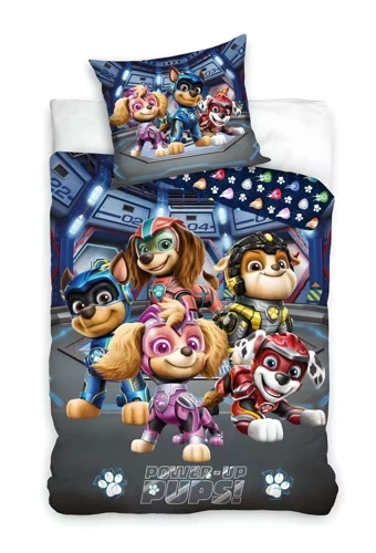 Lenjerie de pat din bumbac PAW Patrol Carbotex