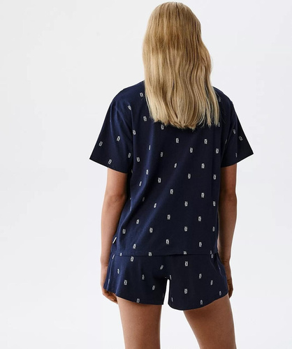 Pijama damă Atlantic NLP-510 bumbac 100% șorturi confort