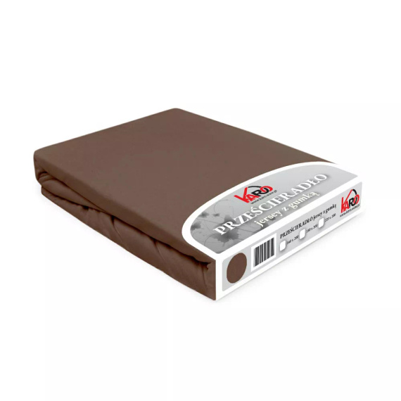 Cearceaf îmbrăcăminte din tricou Constance KARO - chocolate 030