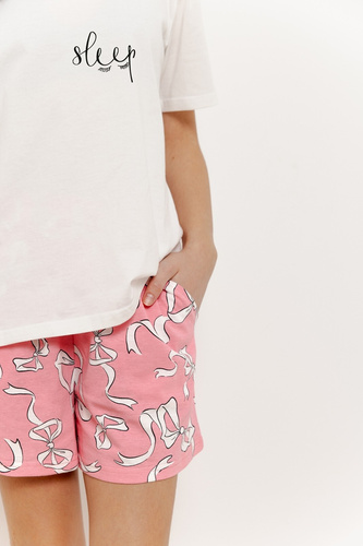 3377 Nelly Pijamale fete Taro crem