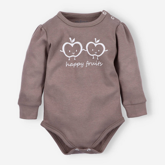 ABN-5296/CZE Body Happy Apples din bumbac organic Nini maro