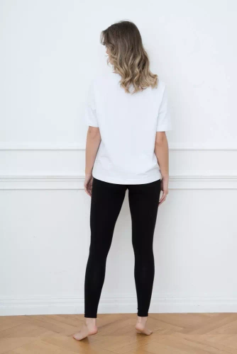 Alta Bluză cu mânecă scurtă Italian Fashion - alb