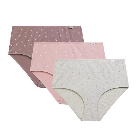 3LP-222 Maxi Chiloți damă Atlantic - gri-roz-roz