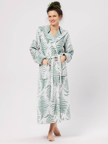 Cheie pentru halat de baie lung pentru femei LGL 980 - mentă