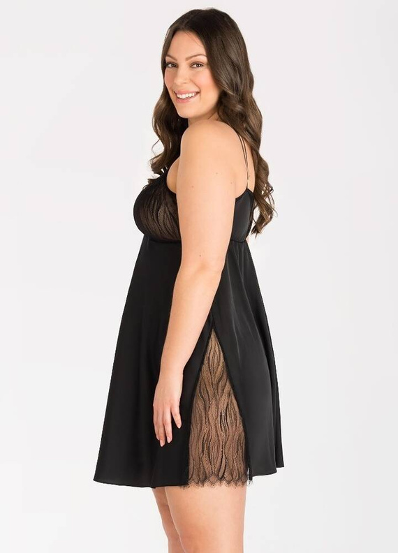 Gorsenia K 823 Inessa Cămașă de damă - negru