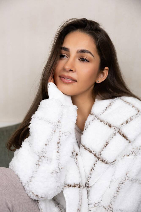 Cardigan Sensis Delphine - Carouri albe