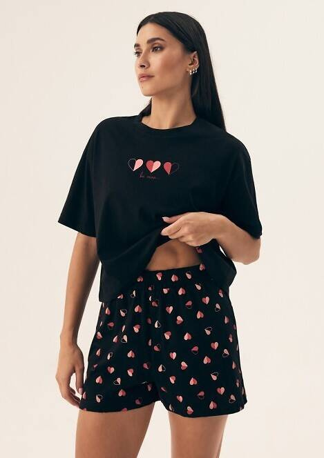 42649 Pijama femei Necesito Henderson - negru