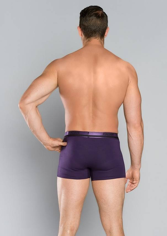 Slipi boxeri pentru bărbați Umberto Italian Fashion - vin