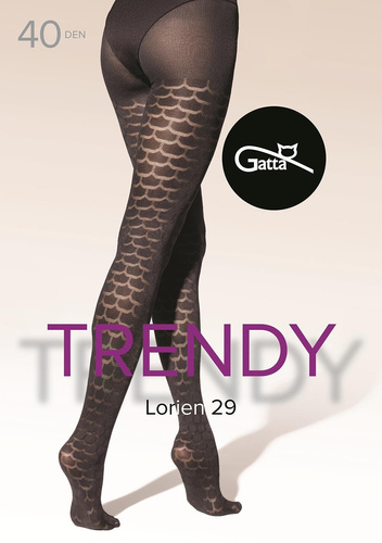 Colanți Lorien 29 Gatta – 40 den, model ondulat, mat
