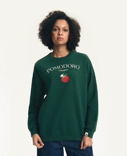 Bluză damă Dessie Henderson din bumbac, ușor căptușită, cu imprimeu