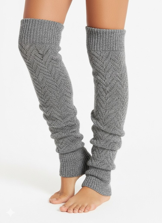 Colanți Gatta Wedel Soft art.01 – colanți jacquard călduroși pentru iarnă, gri