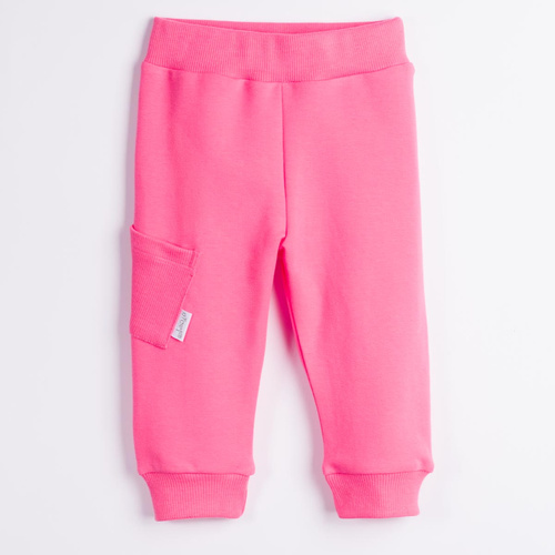 Nicol Tosia 225275 Pantaloni sport roz pentru fete cu buzunar