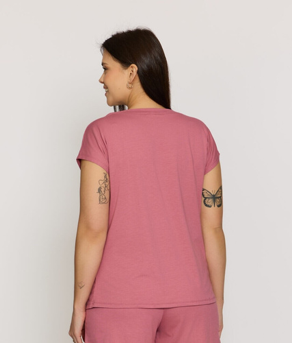 Tricou pijama dama Mila PG71 mefemi – viscoză moale, croială lejeră