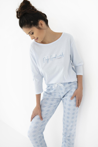 Pijamale Marina Sensis pentru femei - Albastru