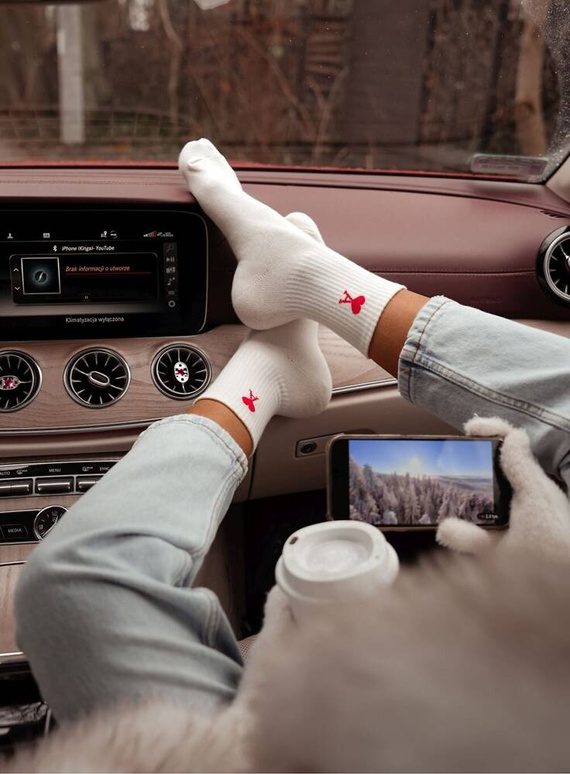 0200-135 Ciorapi dama Amor Milena - ecru