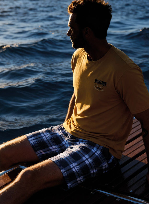 Pijama bărbați Cornette 326/213 Montana 2 100% bumbac mânecă scurtă