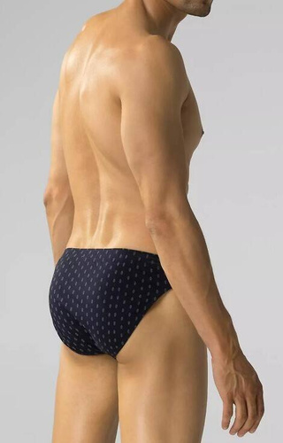 Slip bărbați 3MP-177 A'3 Atlantic - bleumarin-albastru - gri