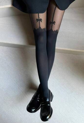 Lucia 20/40 den Colanti dama Vaneziana nero