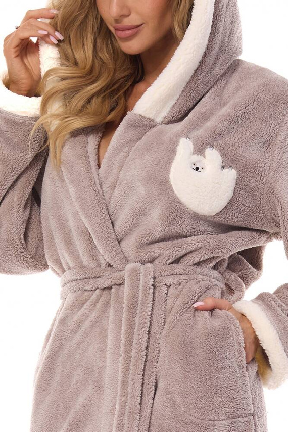 2411 Halat de baie dama Lazy L&L - opal