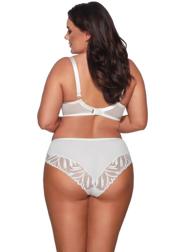 2107 Ava Sutien maxi cu cupă întreagă - ecru