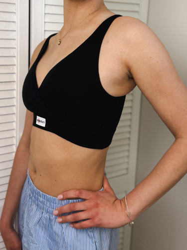 Milk&Love Mombri Klasyk sutien alăptare impermeabil black