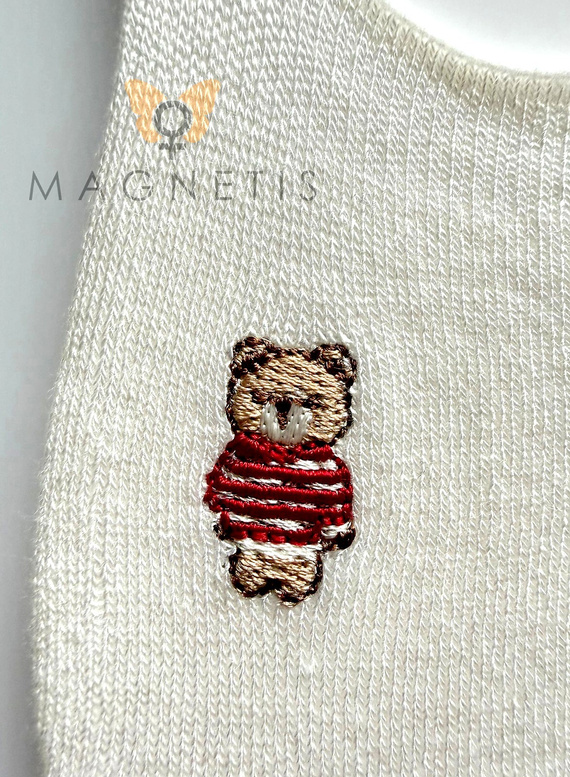 Magnetis YN-251132 – șosete tip balerină damă din vâscoză cu silicon