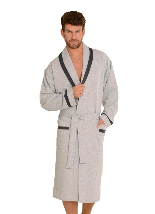 564 Halat pentru bărbați Bruno De Lafense - melange deschis 