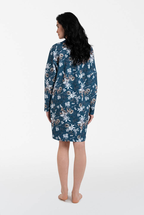 Nikjana tunică cu mânecă lungă pentru femei Italian Fashion - print 