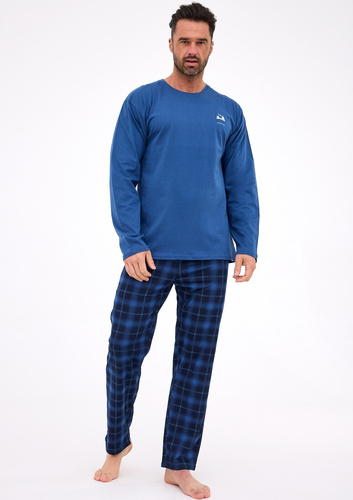 124/306 Denali Pijamale bărbați Blugi Cornette – bumbac, mâneci lungi