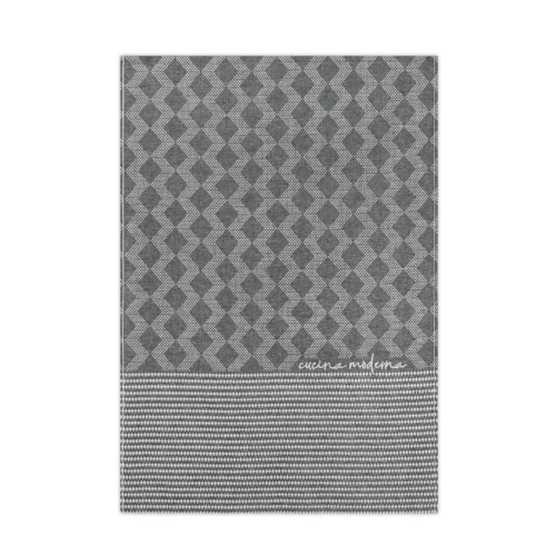 Șervet de bucătărie MODERNA 037P Zwoltex 50x70 negru bumbac Ultrasoft 200 g/m²