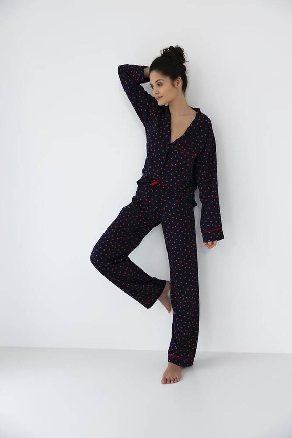 Pijamale Sophia Sensis pentru femei - Bleumarin