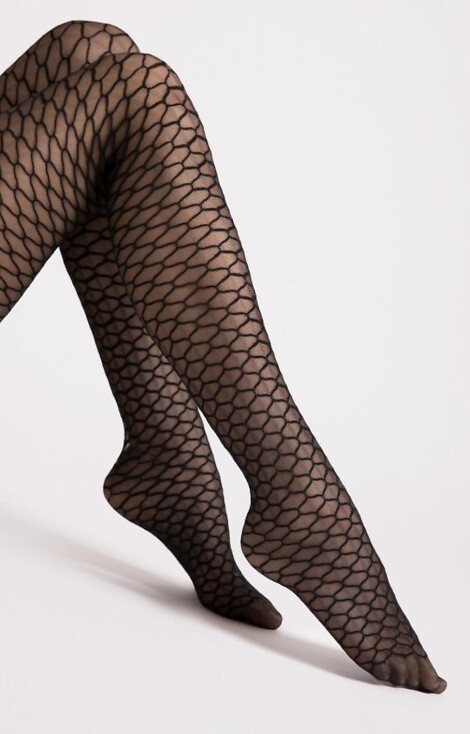 G 6126 Colanti Darla Fiore 20 den nero – model geometric, elegant