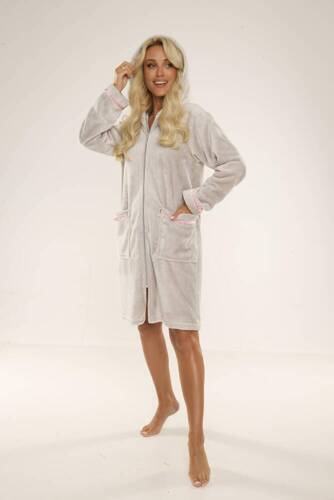 726 Serena Halat de baie pentru femei De Lafense - gri