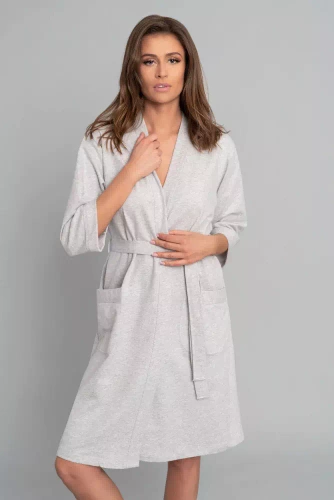 Karla Halat de baie pentru femei Italian Fashion - melange deschis