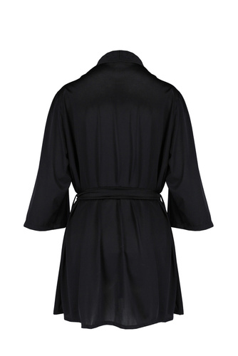 Sybilla Peignoir Szlafrok damski Casmir czarny