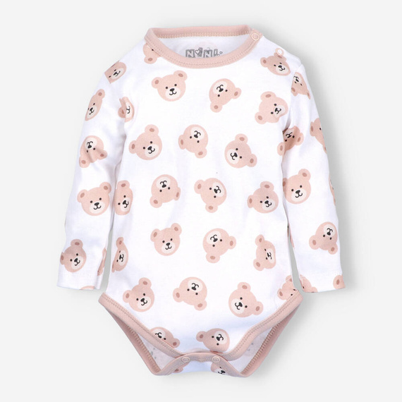 ABN-5353/MIS Sweet Bears Body din bumbac organic Nini print