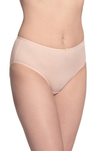 L-122BI-64 Chiloți de damă din bumbac, bikini clasic, set de 3