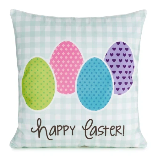 Eurofirany Wiosna 1– față de pernă decorativă pascală stilată