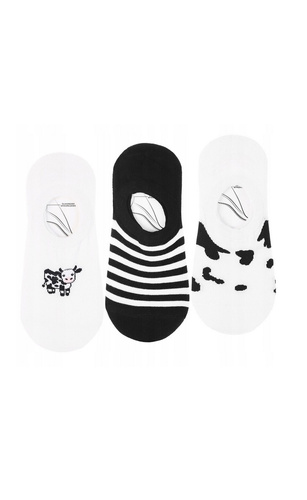 CDB200-397 Balerini dama Alb-negru Moraj, mix de culori