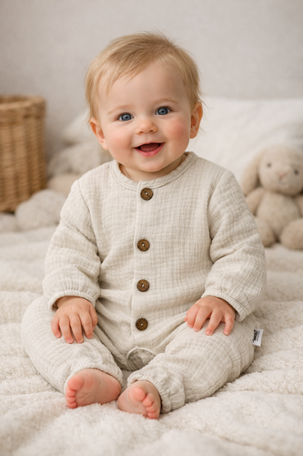 Sutien din dantelă Soft Lace Lunéa beige - susținere delicată, confort zilnic